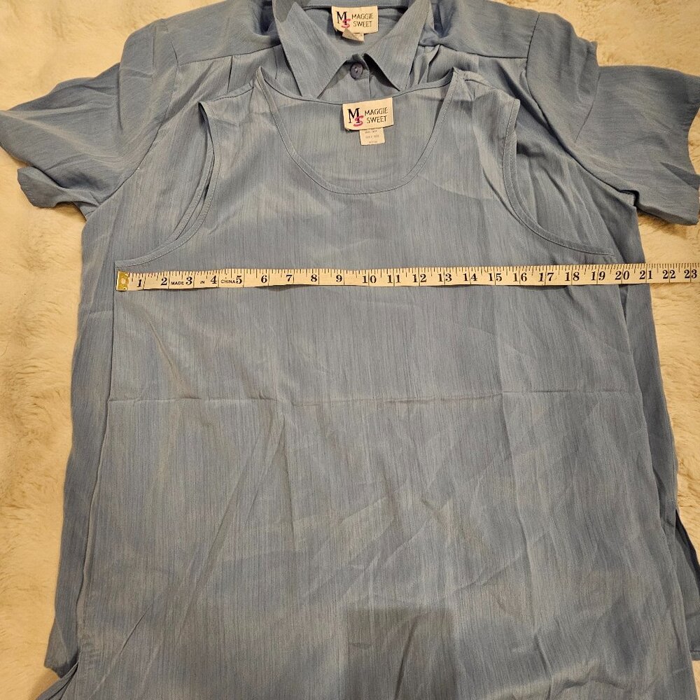 Maggie Sweet Blue Matching Set
